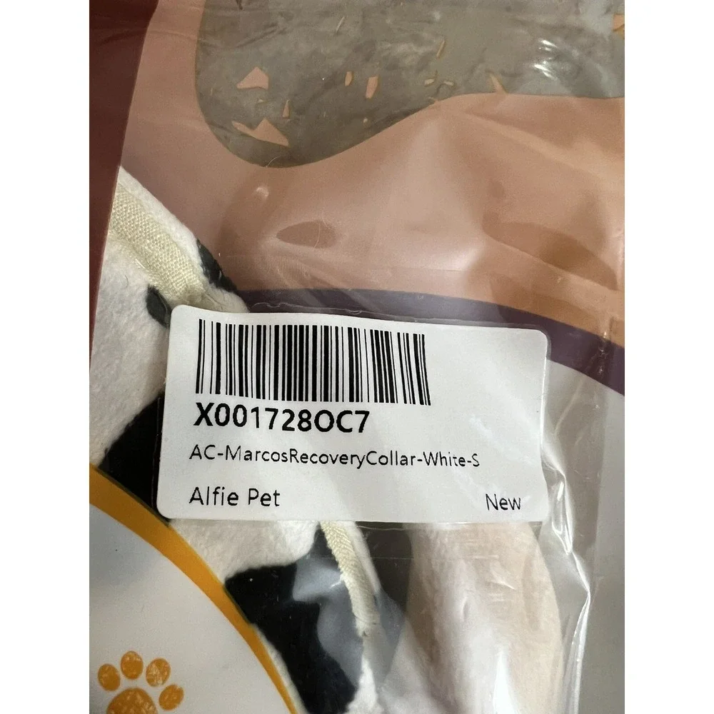 Alfie Pet Marcos Dogs Recovery Collar Size Small Cow New